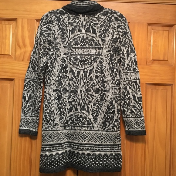 Design History NWT Grey wool Blend Cardigan Large - Picture 2 of 9